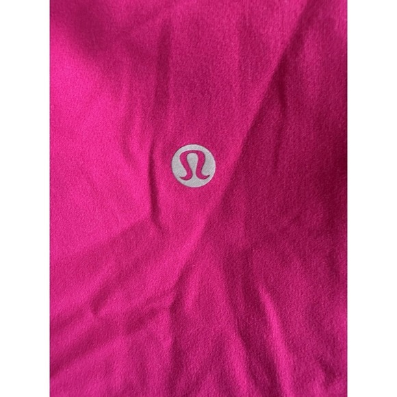 New Lululemon Align Tank Top Cropped Size 14 Passionate Pink LWEITS Bra Built In - Picture 6 of 10